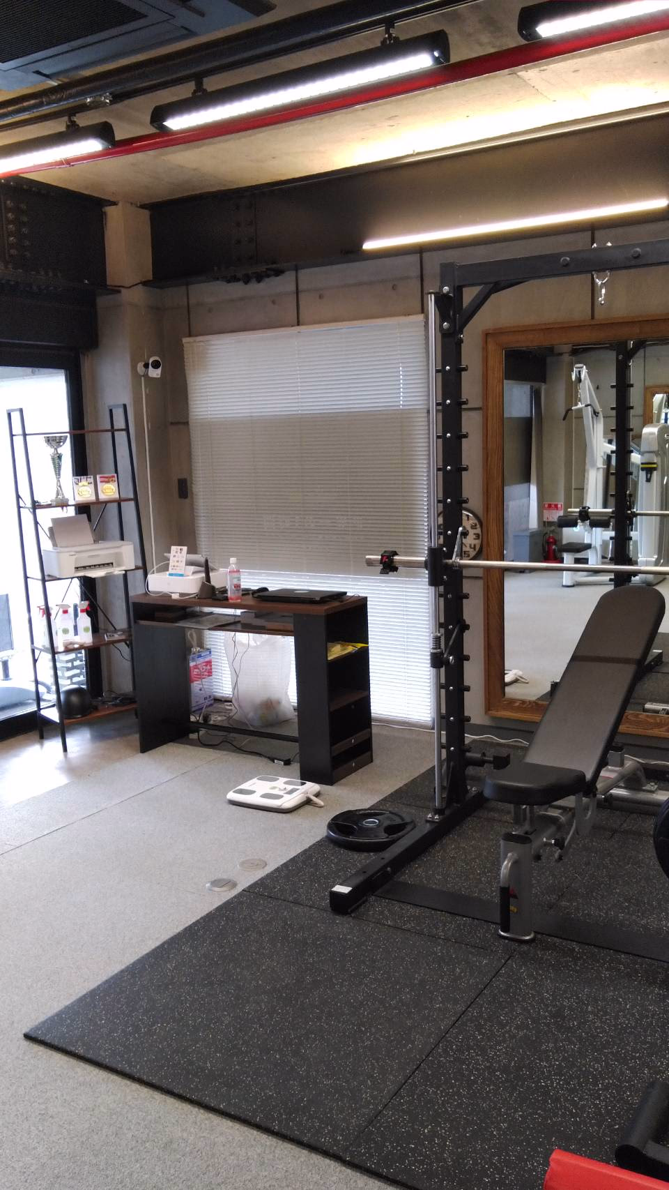 BENCH PRESS AREA